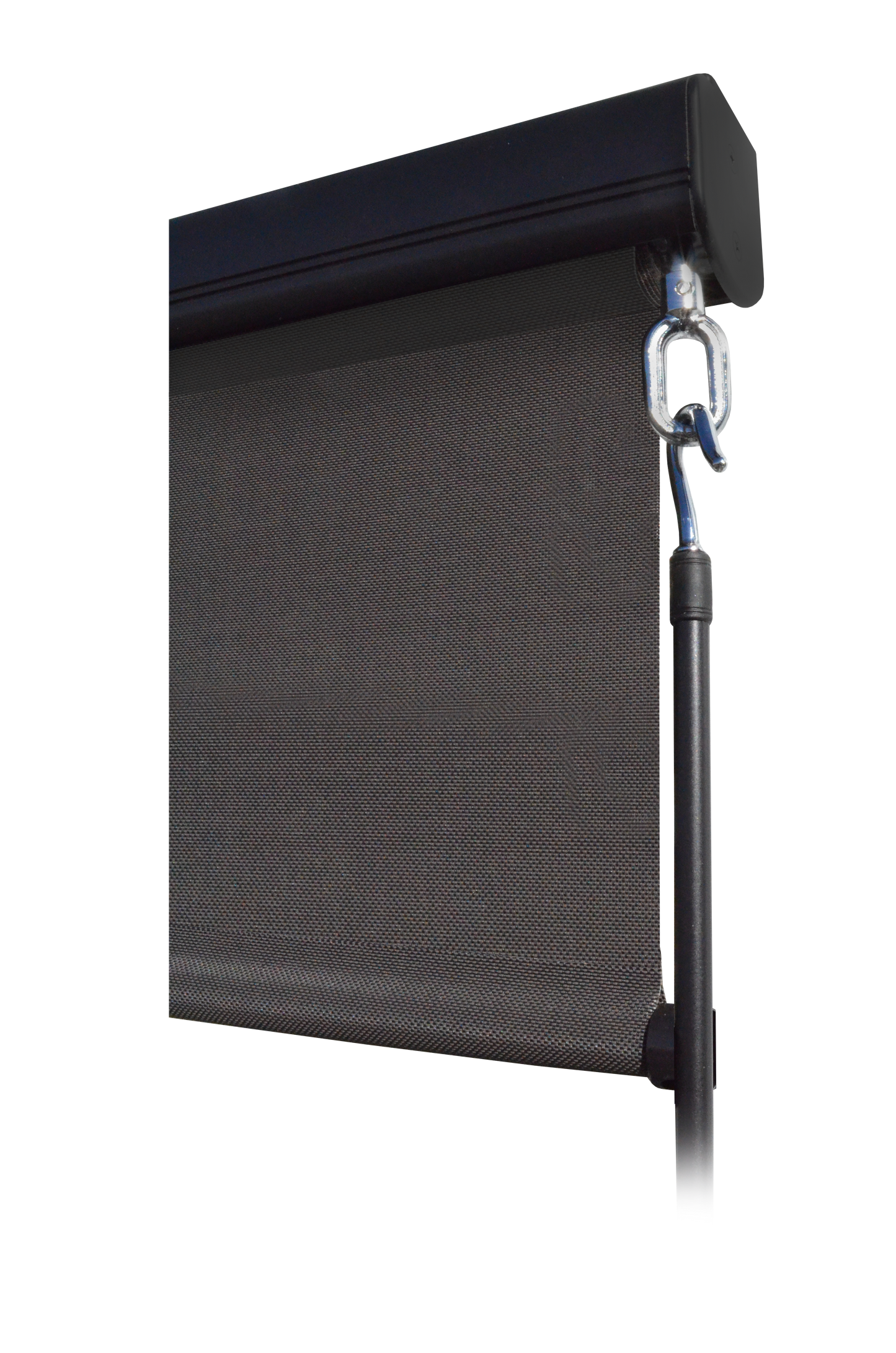 Pole-Operated Outdoor Roller Shade